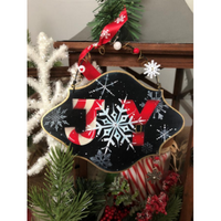 Joy Snowflake Ornament E-Pattern by Tammey Etheredge