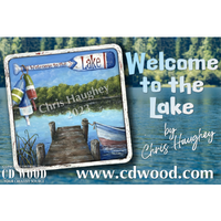 Welcome to the Lake Plaque Bundle PA2347