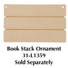 Lucky Book Stack Ornaments E-Pattern by Chris Haughey