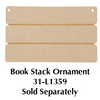 Autumn Book Stack Ornaments Pattern by Chris Haughey