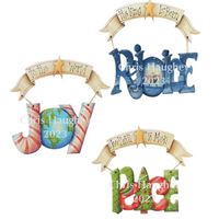 Joyful Tidings Ornaments E-Pattern by Chris Haughey