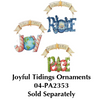 Joy Ornament Set