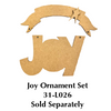 Joyful Tidings Ornaments E-Pattern by Chris Haughey