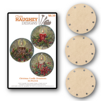 Christmas Candle Ornaments Bundle PA2354