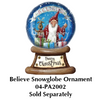 Believe Snowglobe Ornament Bundle PA2002