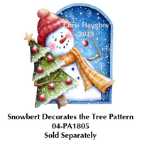 Snowbert Decorates the Tree Ornament Bundle PA1805