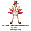 Let's Talk Turkey Ornament Bundle PA1711