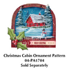 Christmas Cabin Ornament Bundle PA1704