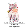 Ho Ho Santa Ornament Bundle PA1610