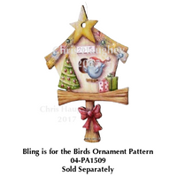 Bling is for the Birds Ornament Bundle PA1509