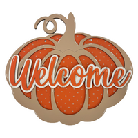 Pumpkin Welcome Hanger Kit