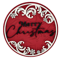 Merry Christmas Flourish Stacker Ornament Kit