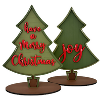 Have a Merry Christmas Tree with Stand Kit