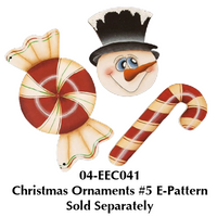 6" Candy Ornament