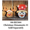 4" Snowman Head