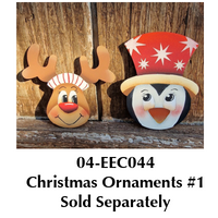 4" Snowman Head