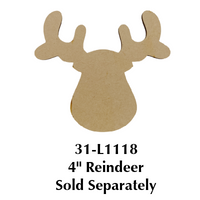 Reindeer Road Street Sign E-Pattern by Chris Haughey