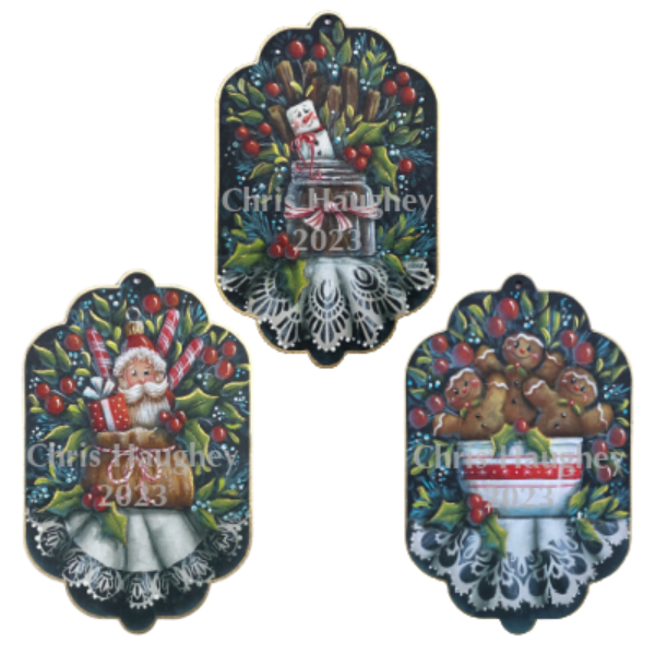 Christmas Lace Ornaments Pattern by Chris Haughey