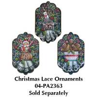Christmas Lace Ornaments Bundle PA2363