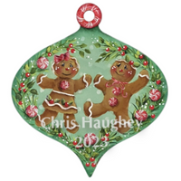 Gingers Dancing Ornament Pattern by Chris Haughey