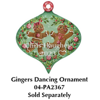 Fat Teardrop Tree Buddy Ornament