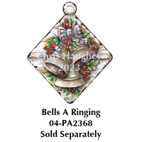Wide Diamond Tree Buddy Ornament