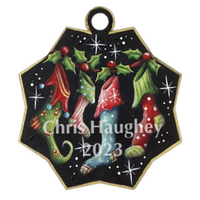 Stockings Hanging Ornament Pattern by Chris Haughey
