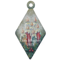 Candles Burning Ornament Pattern by Chris Haughey