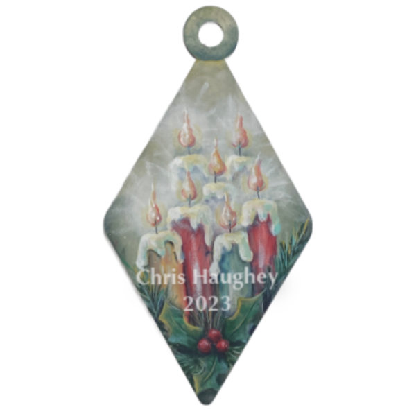 Candles Burning Ornament Pattern by Chris Haughey