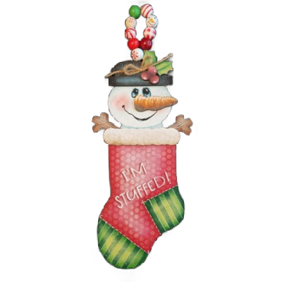 Stuffed the Stocking Snowman E-Pattern by Sandy Le Flore
