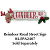 Reindeer Road Street Sign Bundle EPA2407
