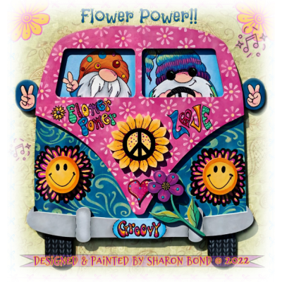 Flower Power E-Pattern By Sharon Bond