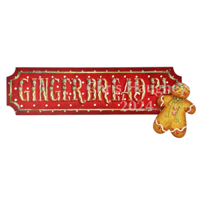 Gingerbread Place Street Sign E-Pattern by Chris Haughey | Cupboard ...