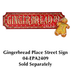 Gingerbread Place Street Sign Bundle EPA2409