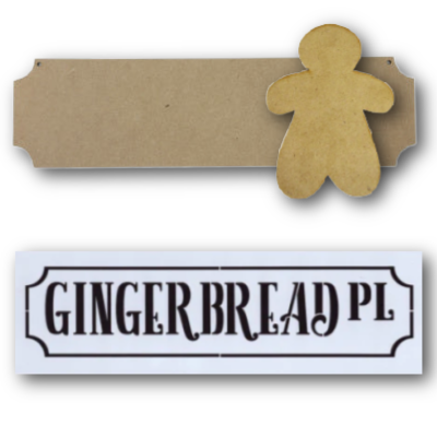 Gingerbread Place Street Sign Bundle EPA2409