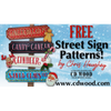 Gingerbread Place Street Sign Bundle EPA2409