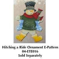 Hitching a Ride Ornament By Tammey Etheredge