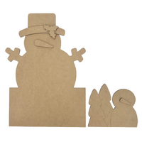 Snowman Insert for Large Treat Box Kit