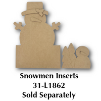 Snowman Ice Cream Cones Large Treat Box E-Pattern by Chris Haughey