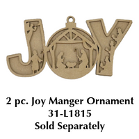 Joy Nativity Ornament E-Pattern by Chris Haughey