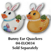 Bunny Duck Ornament By Linda O’Connell