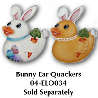 Bunny Duck Ornament By Linda O’Connell