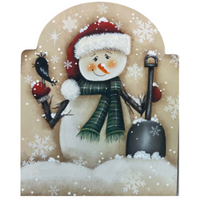 Snowman Trio Ornaments E-Pattern By Liz Vigliotto