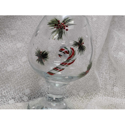 Candy Cane Lane (Glass Painting) E-Pattern by Wendy Fahey