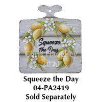 8" Heart Handle Plaque By Susan Kelley