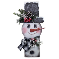 Farmhouse Frosty Friend E-Pattern by Chris Haughey