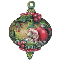 Not a Creature Stirring Ornament Pattern by Chris Haughey