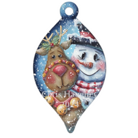 Selfie with Rudolph Ornament Pattern by Chris Haughey