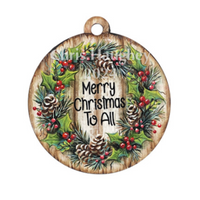 Yuletide Cheer Ornament E-Pattern by Chris Haughey