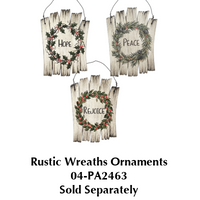 Rustic Sign Ornament